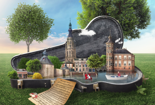 Ontwerp & digital art https://www.mausefotografie.nl/ voor Gitaarlessen Wijnand Brant